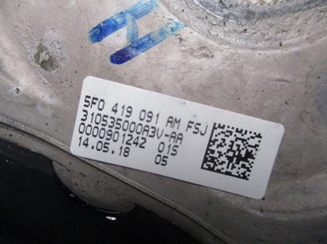 SEAT LEON III CUPRA лифт РУЛЕВОЕ КОЛЕСО 5F0419091AM