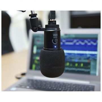 Комплект конденсаторного микрофона DNA CM USB KIT, кабель поп-фильтра на кронштейне