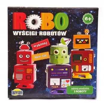 zestaw Zrób To Sam Roboty Robot ROBO WYŚCIGI