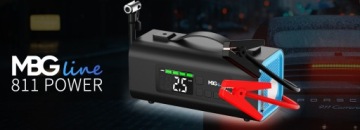 Стартовый бустер 54,76 Втч автомобильный компрессор воздуходувка Powerbank + кейс