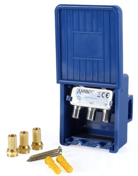 Переключатель DiSEqC 2/1 Anadol Gold Line, внешний