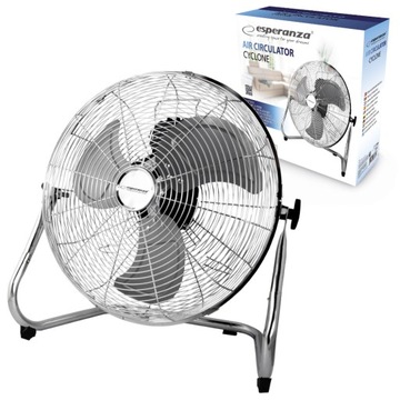 WENTYLATOR CYRKULATOR STOJĄCY PODŁOGOWY CICHY I MOCNY 110W OGROMNY 50cm