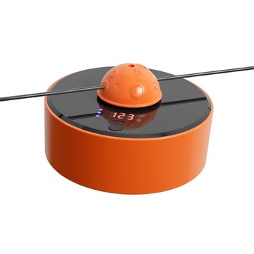 Скакалка Умная, тихая скакалка для развлечений оранжевого цвета.