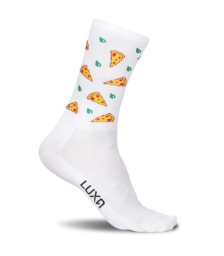 Skarpety kolarskie Luxa Pizza Time - L/XL