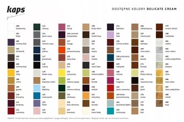 Крем для обуви Delicate Cream Kaps, черный