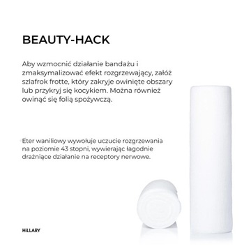 Bandaże antycellulitowe z olejkiem Ximenia Hillary Anti-Cellulite