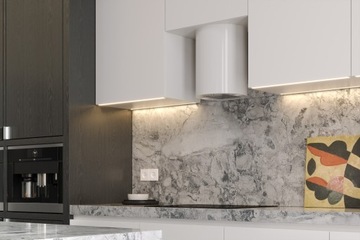 НАСТЕННАЯ КУХОННАЯ ВЫТЯЖКА, БЕЛАЯ MAAN ELBA