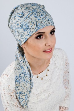 Chusta Carmen - bawełna Turban po chemii c/129