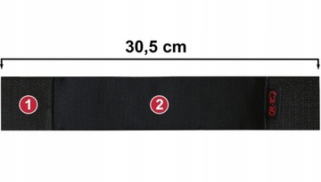 ДЕРЖАТЕЛЬ НА ВЕЛКРО БАГАЖНИК-ОРГАНИЗАТОР 30,5 см