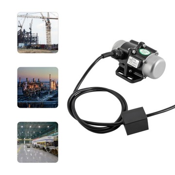 1-FAZOWY SILNIK WIBRACYJNY 40W 230V 3000R/MIN czarny