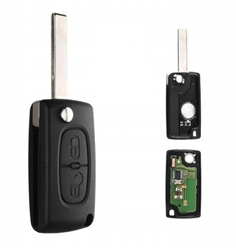 PILOT KLUCZYK Z ELEKTRONIKĄ Citroen Peugeot 207