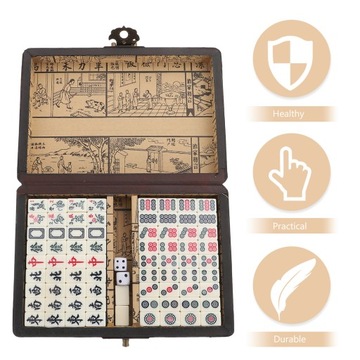 НАСТОЛЬНАЯ ИГРА МАДЖОНГ развивает мозг и логическое мышление в наборе кейсов