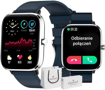 SMARTWATCH GIEWONT GW230-4 BT CALL TEMPERATURA SMS