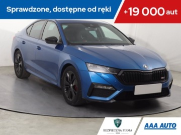 Skoda Octavia IV RS Liftback 2.0 TSI 245KM 2021 Skoda Octavia RS 2.0 TSI, Salon Polska, Automat