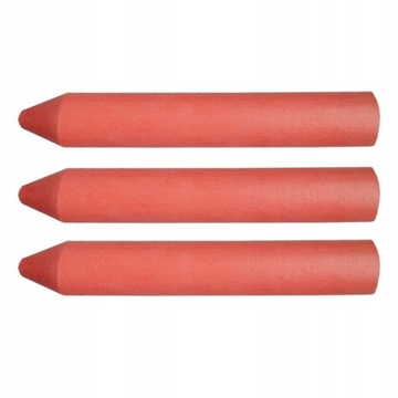 Kreda techniczna czerwona, 13x85mm, 3szt. 14A956