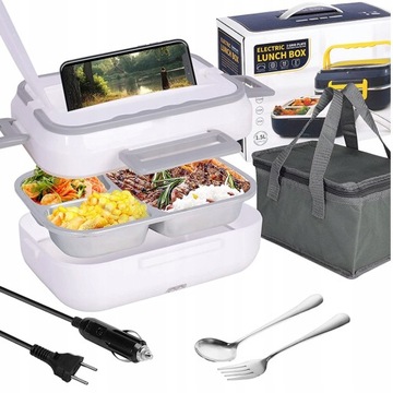 Elektryczny Lunchbox Podgrzewacz Jedzenia Pojemnik