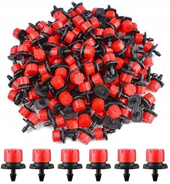 Regulowany zraszacz kroplownik emiter Narzędzia do nawadniania 200 szt