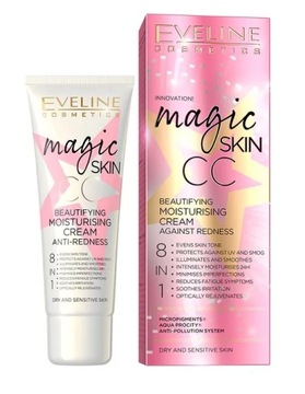 Eveline Magic Skin CC krem na zaczerwienienia 8w1