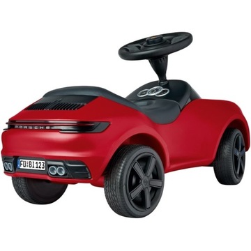 RIDEON PUSH RUNNING WALKER RIDEON RED CAR AUTO PORSCHE 911 BIG