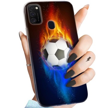ETUI DO SAMSUNG GALAXY M21 WZORY SPORT PIŁKARSKIE PIŁKA NOŻNA OBUDOWA CASE