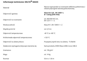 Dorken Delta Maxx 75M2 Мембрана крыши