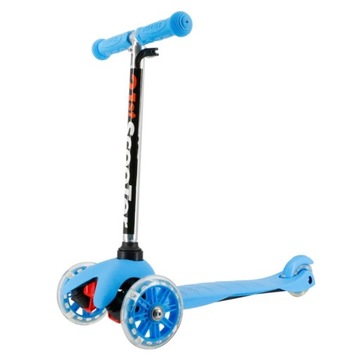 ТРЕХКОЛЕСНЫЙ БАЛАНСИРОВАННЫЙ САМОКАТ СО СВЕТЯЩИМИСЯ СВЕТОДИОДНЫМИ КОЛЕСАМИ ДЛЯ ДЕТЕЙ