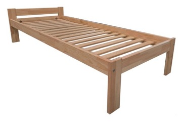 Łóżko MALMA DREWNIANE 80X200 + STELAŻ OD PRODUCENTA