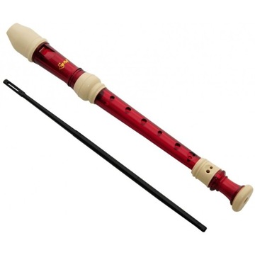 HY-228BM RE Flet prosty sopran czerwony Ever Play