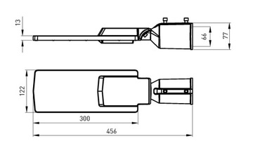 СВЕТОДИОДНЫЙ УЛИЧНЫЙ ФОНАРЬ BOSTON PREMIUM 35W WW GREENLUX