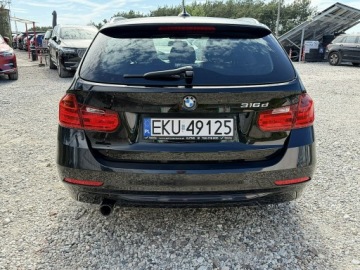 BMW Seria 3 F30-F31-F34 Touring Facelifting 2.0 316d 116KM 2015 BMW 316 Bi-Xenon Skóry Navi Gwarancja, zdjęcie 6