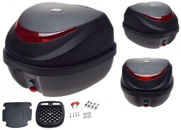 Самокат с монолоком TRANSIT Carbon 32L + СПИНКА