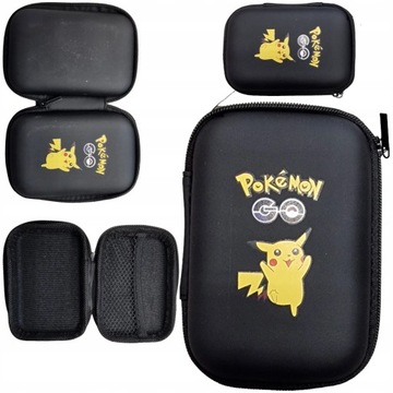 PUDEŁKO NA KARTY POKEMON ETUI NA FIGURKI ZAPINANE NA SUWAK BOX ALBUM KLASER
