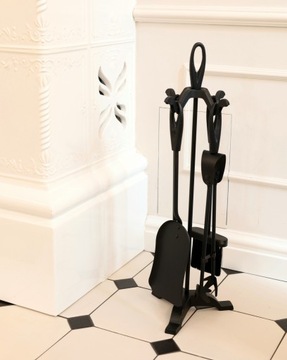 НАБОР КАМИНА БЕРГЕН 5 В 1 ИНСТРУМЕНТЫ АКСЕССУАРЫ ДЛЯ КАМИНА ПЕЧИ ПОКЕР