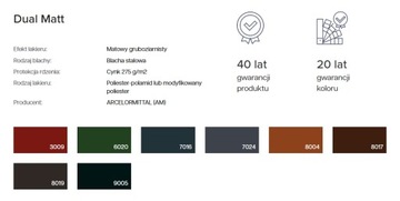 Металлочерепица Vello Bratex Dual Matt