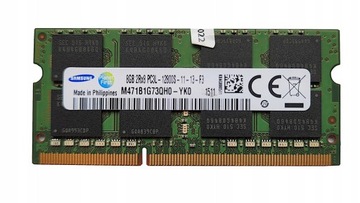 NOWA PAMIĘĆ RAM SO-DIMM SAMSUNG 8GB DDR3L 1600MHz