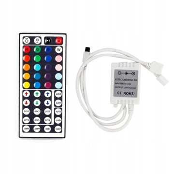 sterownik RGB kontroler LED pilot 44 klawisze na 2 wyjścia