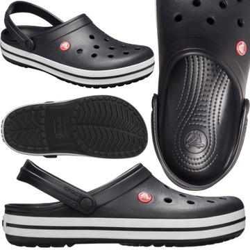 klapki crocs męskie crocband 11016 lekkie chodaki 41-42 m8/w10