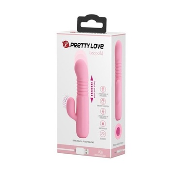 MAŁY WIBRATOR KRÓLIK POSUWISTY PCHAJĄCY 15cm USB