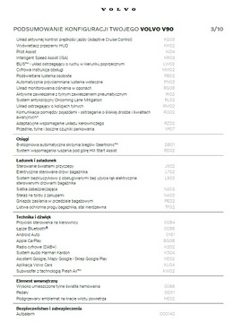 Volvo V90 II 2025 VOLVO V90 ULTRA T6 BOGATE WYPOSAŻENIE DOSTĘPNY OD RĘKI, zdjęcie 9