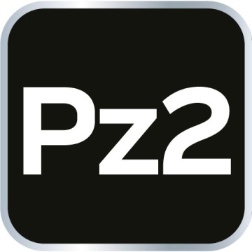 Отвертки PZ2 x 25 мм, 20 шт.