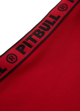 PITBULL CREWNECK BASS RED XL