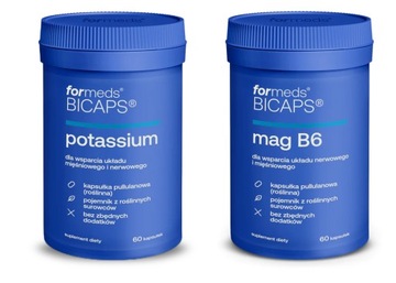 ForMeds Bicaps Potas + Magnez kapsułki 2x 60szt.