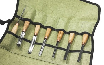 Zestaw 7 dłuta rzeźbiarskie w etui Beavercraft SC3