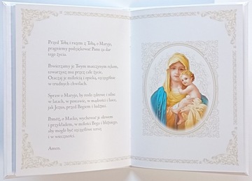 Pamiątka Chrztu Świętego od Babci