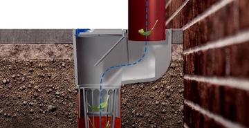 СРЕДСТВО ДЛЯ ЧИСТКИ ЖЕЛОБОВ Чёрный СЛИВ Универсальный 110 мм с корзиной