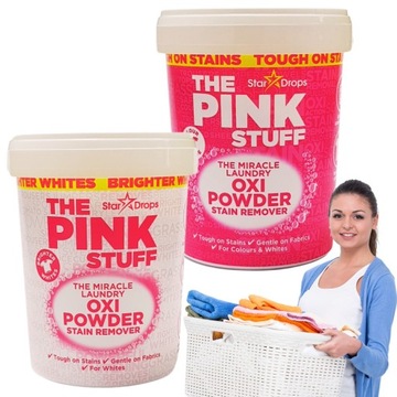 THE PINK STUFF OXI ПОРОШОК ПЯТНАВЫВОДИТЕЛЬ ДЛЯ ЗАГРЯЗНЕНИЙ 1кг