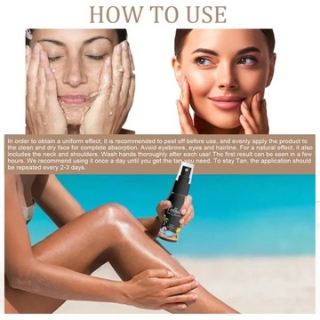 Natural Tan Krem do Opalania Spray Seksowny Olejek Do Solarium Do