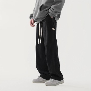 Corduroy Pants Men Oversized Fashion Retro Straigh