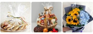 УПАКОВОЧНАЯ ФОЛЬГА ЦЕЛЛОФАНОВЫЕ ЛИСТЫ 30х30см 100 шт.