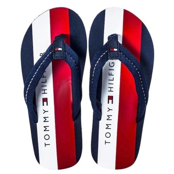 KLAPKI JAPONKI TOMMY HILFIGER GLOBAL STRIPES R.35